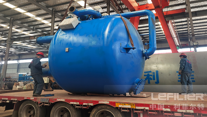 纖維球過濾器實拍圖2