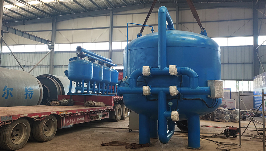 纖維球過濾器實拍圖1